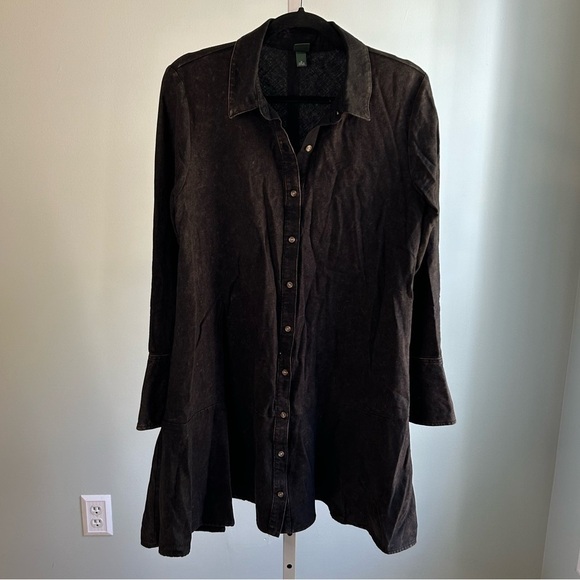 Wild Fable Button Down Tunic - Picture 1 of 4